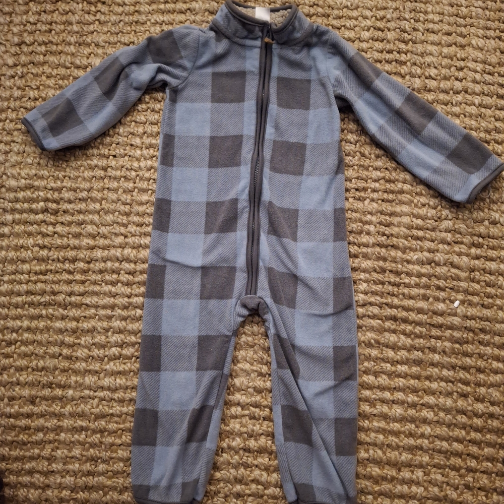 Plaid Kids One Piece